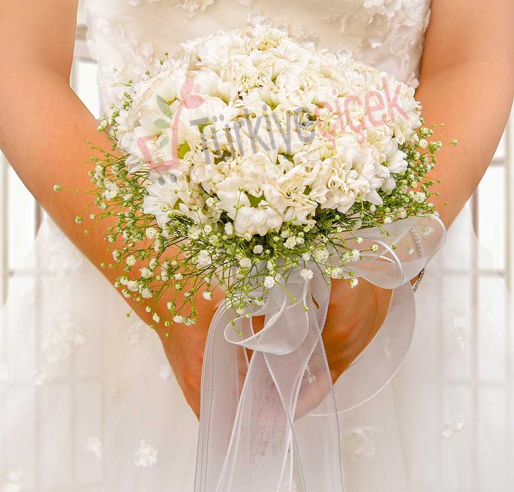 hand flower for bride