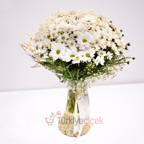 WHITE DAISY ARRANGEMENT 